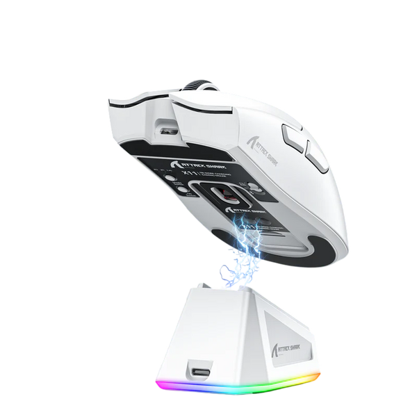 ATTACK SHARK X11 WIRELESS - WHITE