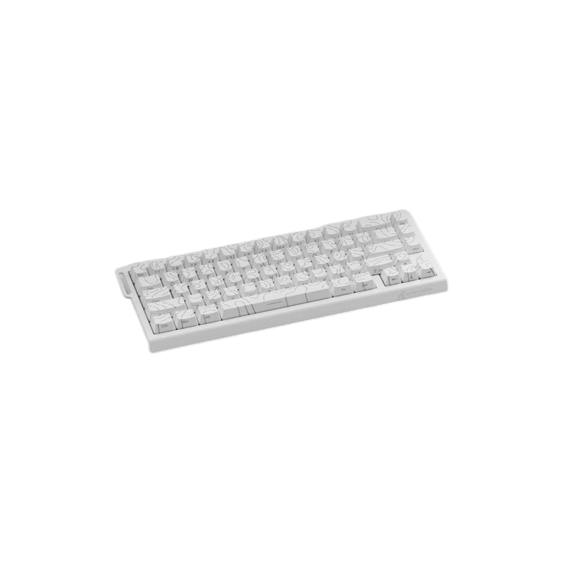 ATTACK SHARK X68 PRO HE - WHITE CONTOURS