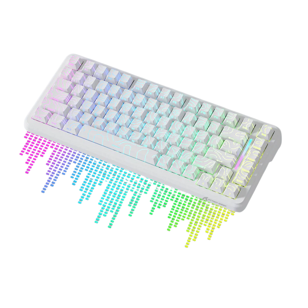 ATTACK SHARK X82 PRO HE - WHITE CONTOURS
