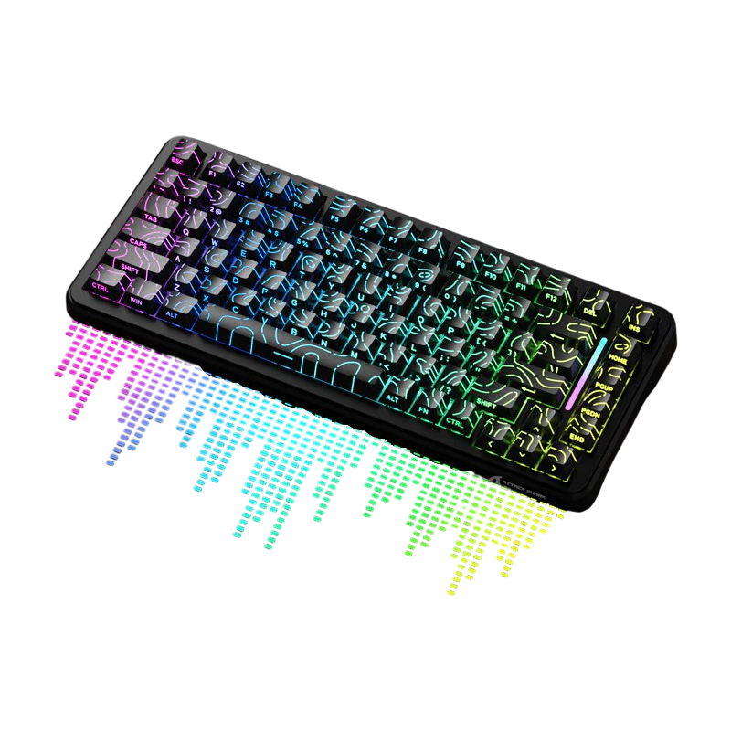 ATTACK SHARK X82 PRO HE - BLACK CONTOURS
