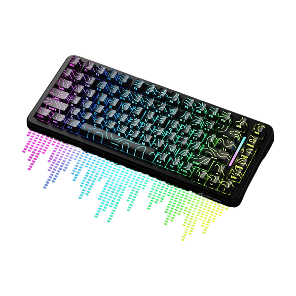 ATTACK SHARK X82 PRO HE - BLACK CONTOURS