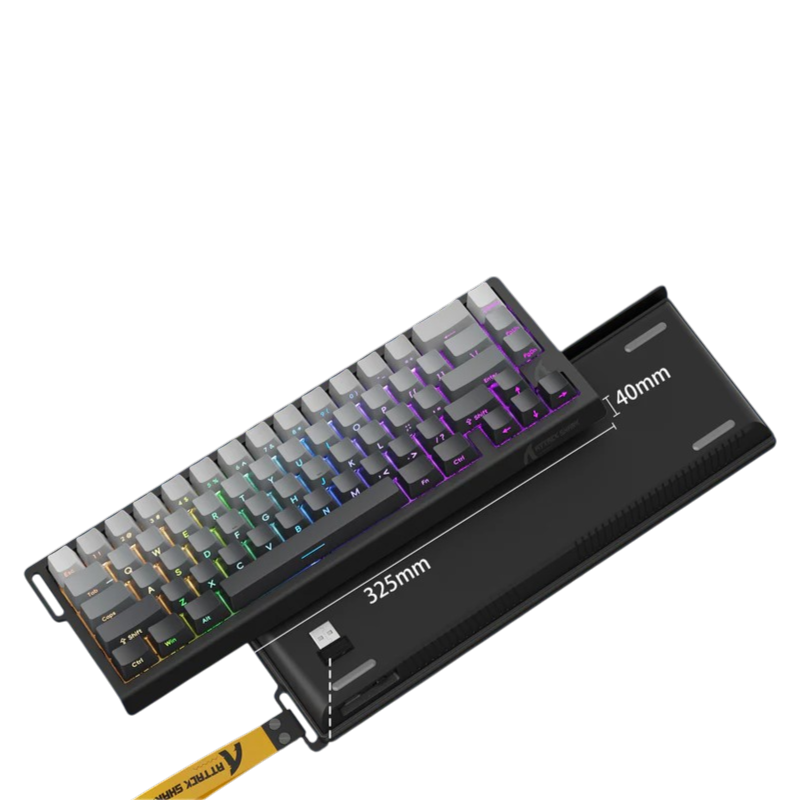 ATTACK SHARK X68 PRO HE - MOONLIGHT