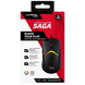 HYPERX PULSEFIRE SAGA WIRED - BLACK