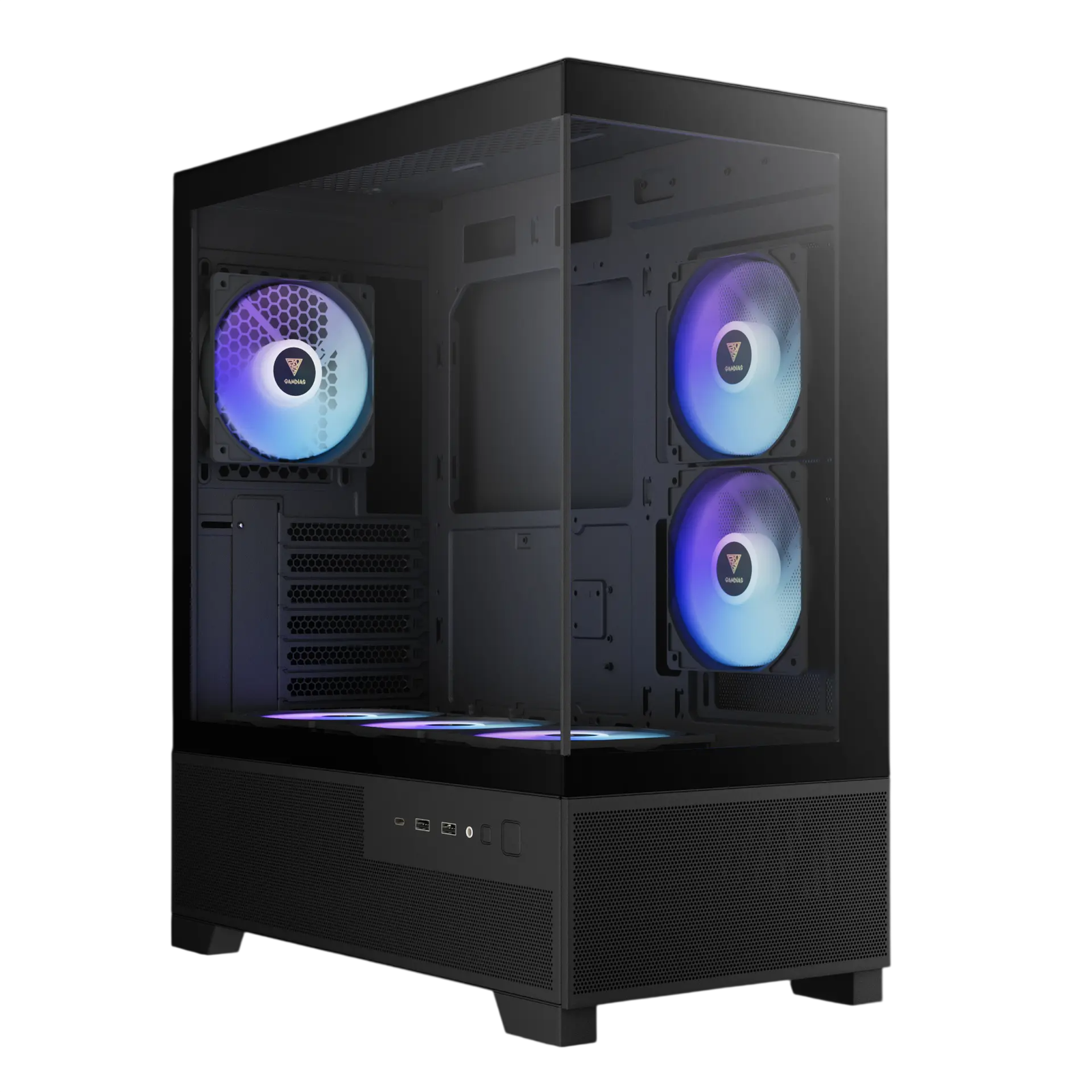 GAMDIAS AURA GC12 ARGB - BLACK