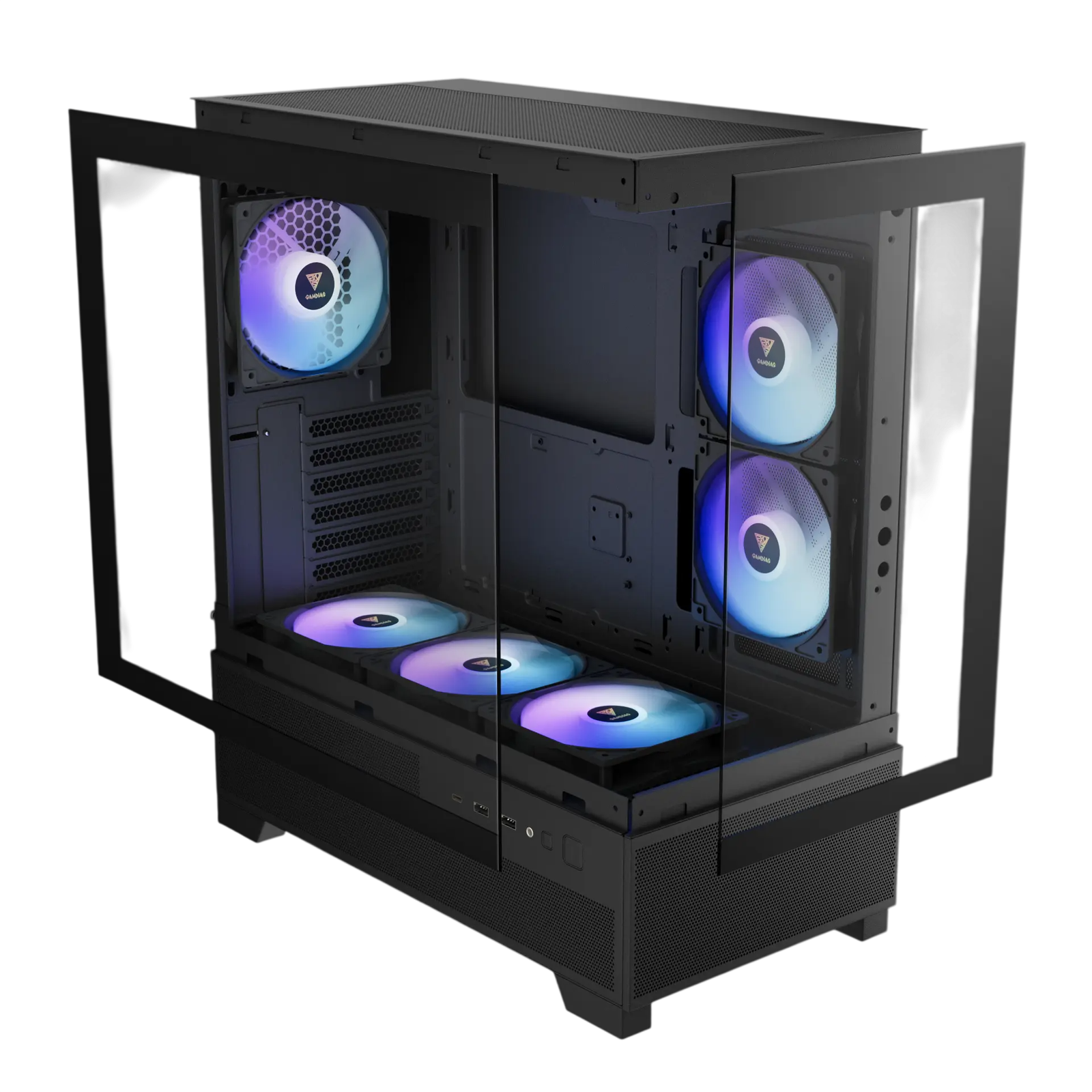 GAMDIAS AURA GC12 ARGB - BLACK