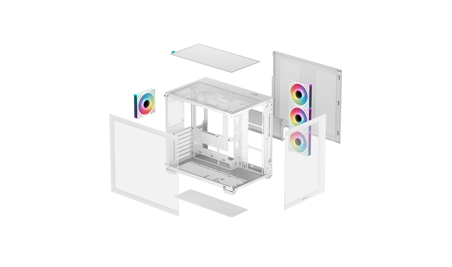 DEEPCOOL CG530 4F WHITE