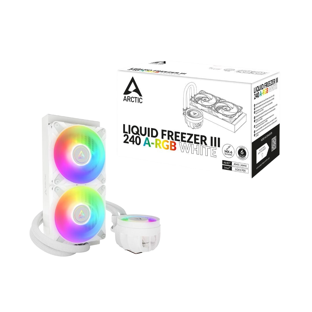 ARCTIC LIQUID FREEZER III 240MM ARGB - WHITE