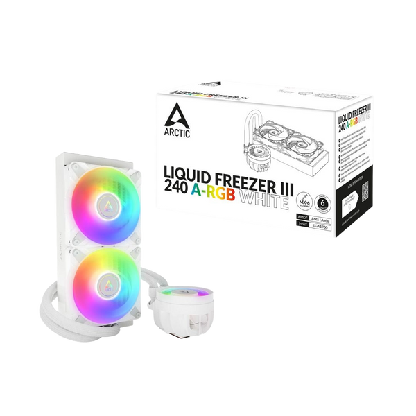 ARCTIC LIQUID FREEZER III 240MM ARGB - WHITE