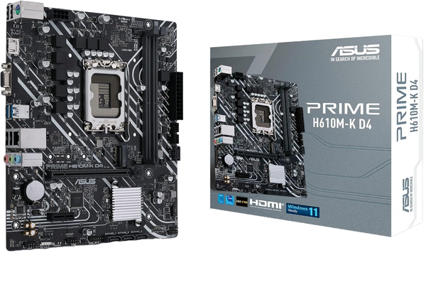 ASUS PRIME H610M-K D4 - INTEL LGA 1700 DDR4