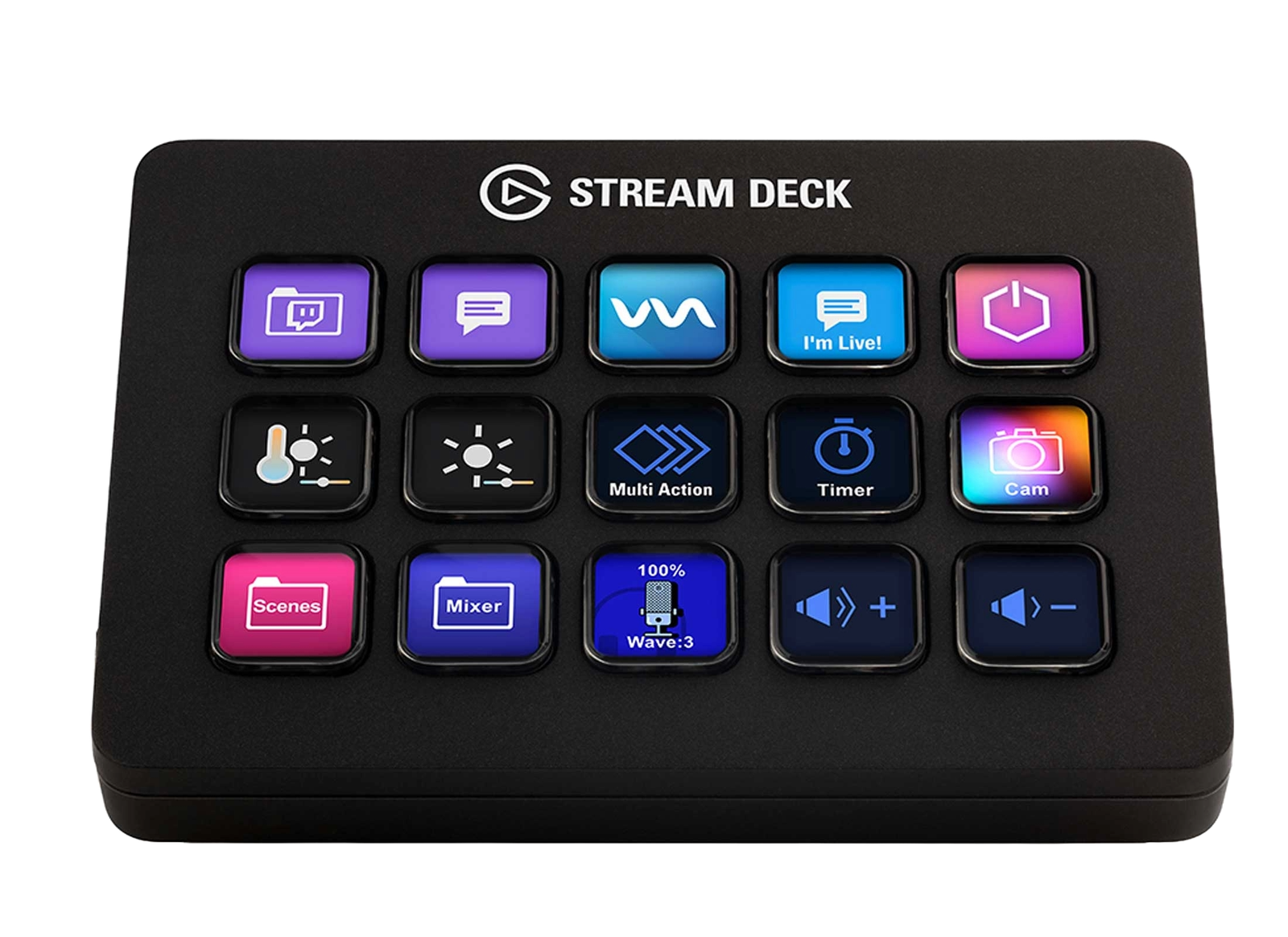 ELGATO STREAM DECK 15 KEY LCD CONTROL PANEL