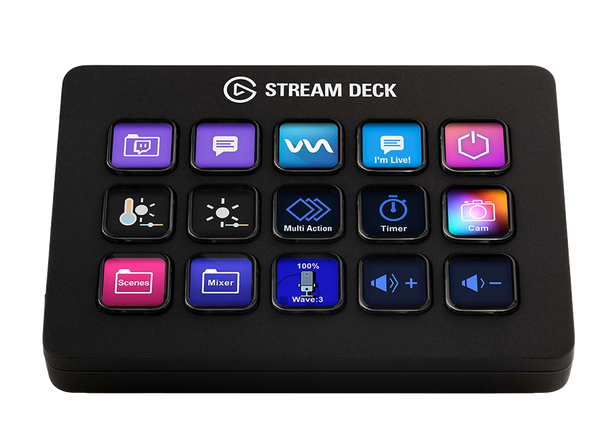 ELGATO STREAM DECK 15 KEY LCD CONTROL PANEL