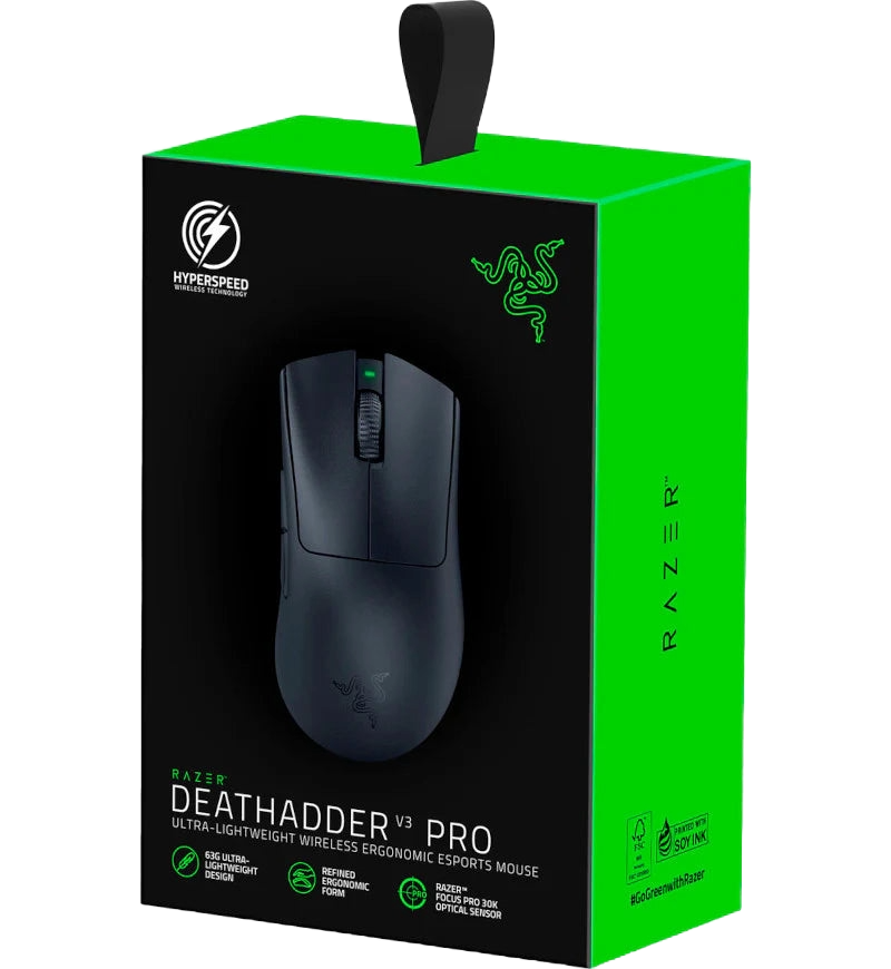 RAZER DEATHADDER V3 PRO WIRELESS - BLACK