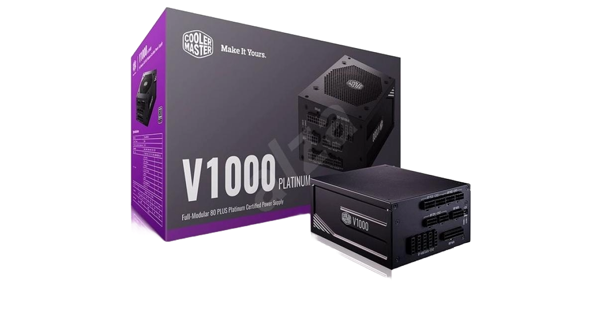COOLER MASTER V1000 PLATINUM 1000W - FULL MODULAR BLACK