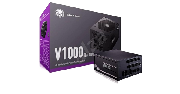 COOLER MASTER V1000 PLATINUM 1000W - FULL MODULAR BLACK