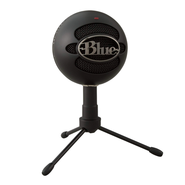 BLUE SNOWBALL ICE BLACK USB MICROPHONE FOR STREAMING AND PODCAST