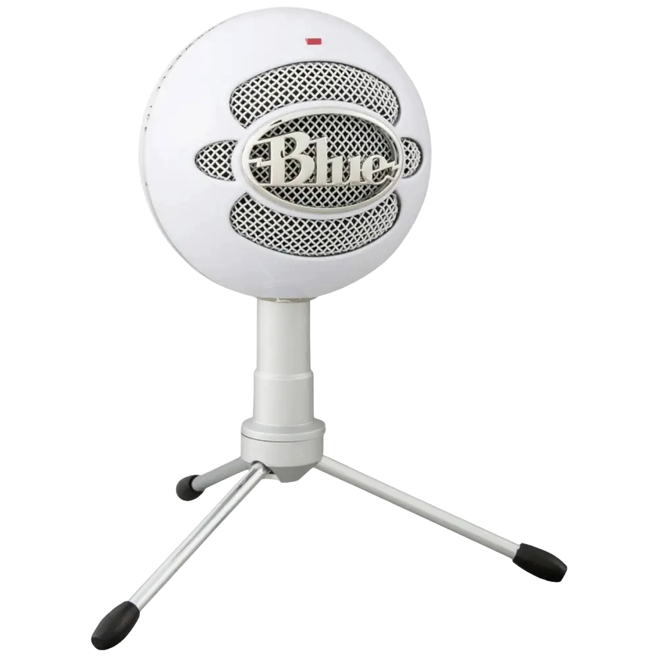 BLUE SNOWBALL ICE WHITE USB MICROPHONE FOR STREAMING AND PODCAST