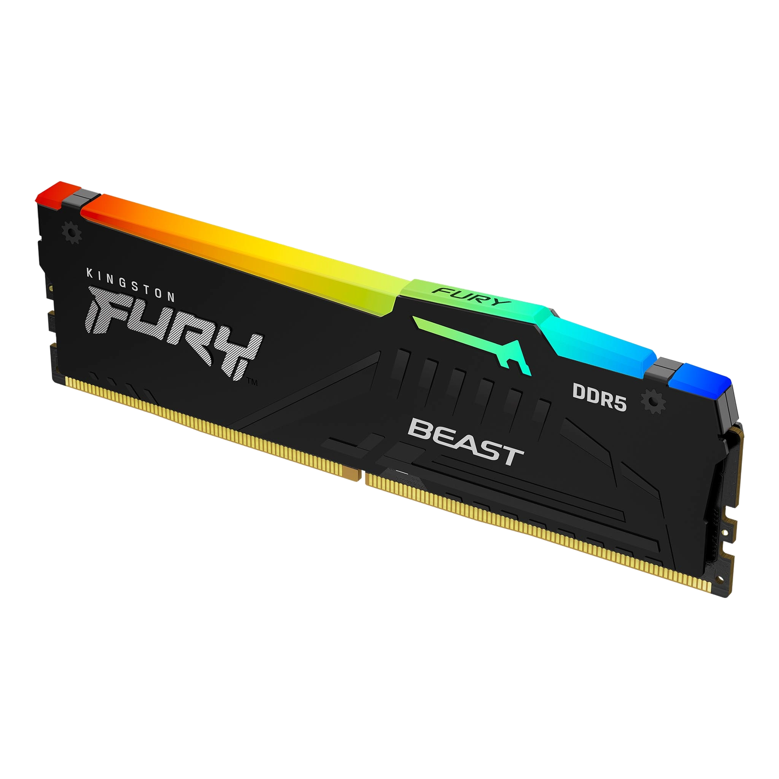 KINGSTON FURY BEAST RGB 16GB DDR5 5600MHz CL40 - BLACK