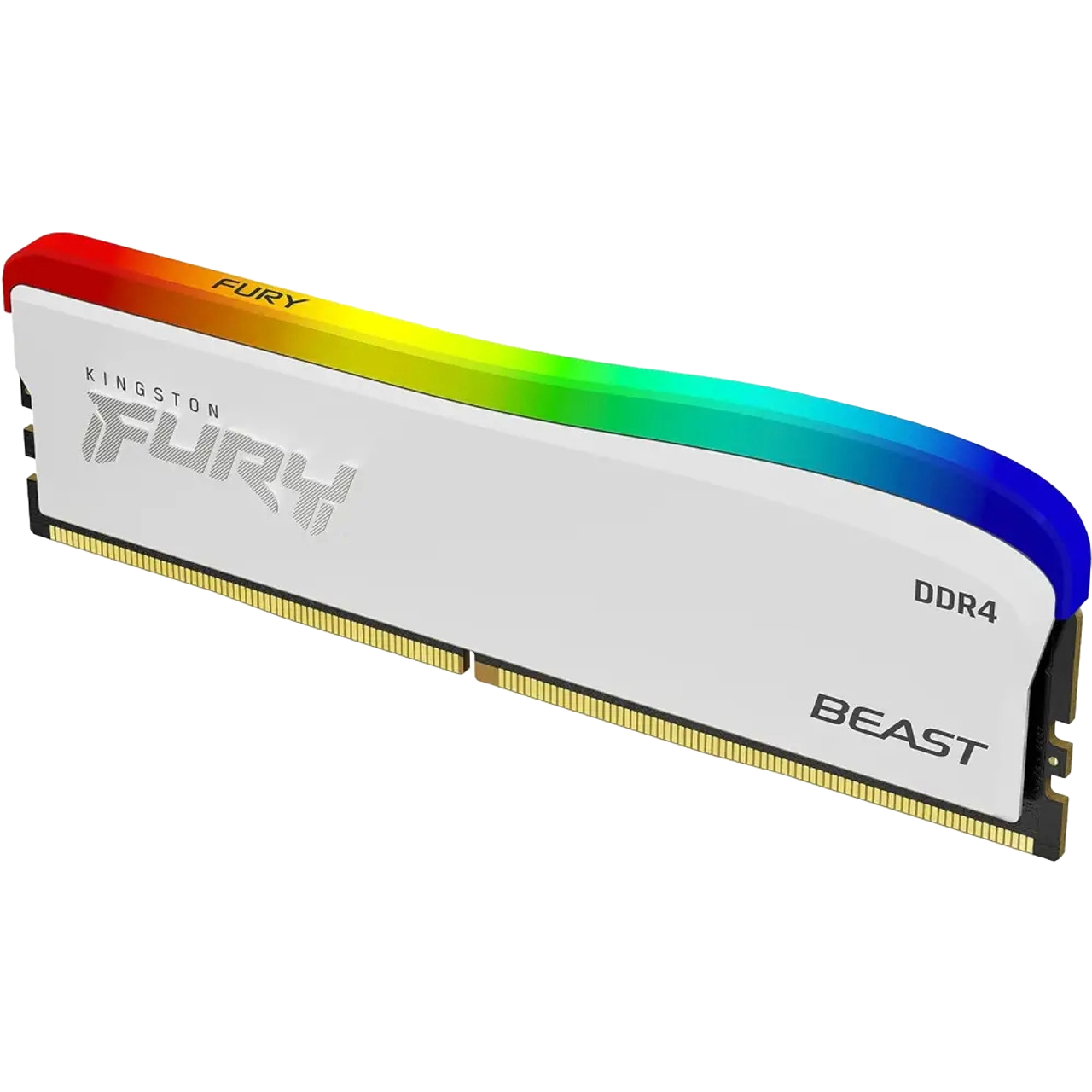 KINGSTON FURY BEAST RGB 8GB DDR4 3200MHz CL16 - WHITE SPECIAL EDITION