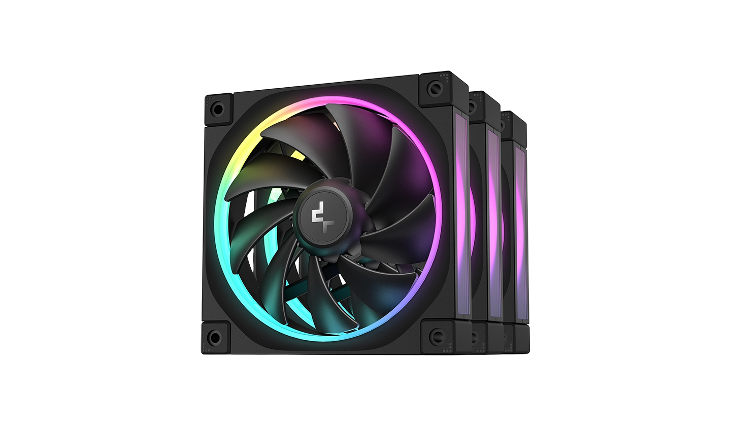 DEEPCOOL FL12 ARGB PACK OF 3 - BLACK