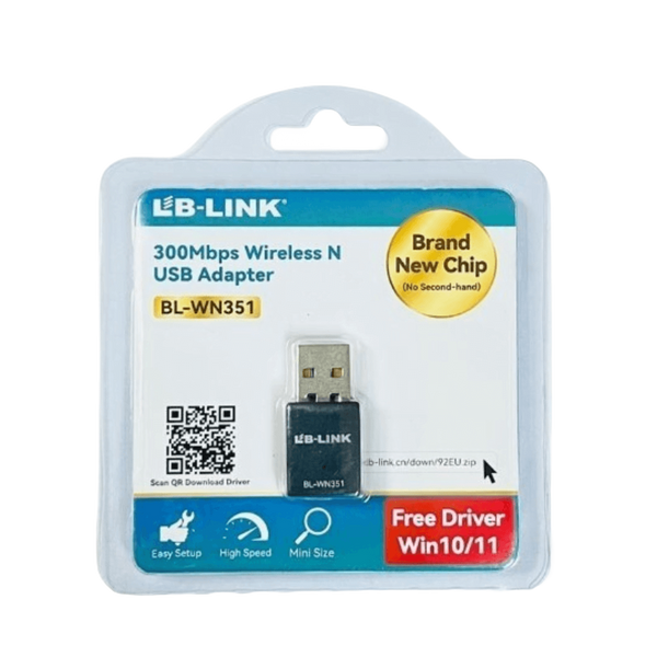 LB-LINK BL-WN351 300MBPS WIRELESS USB ADAPTER