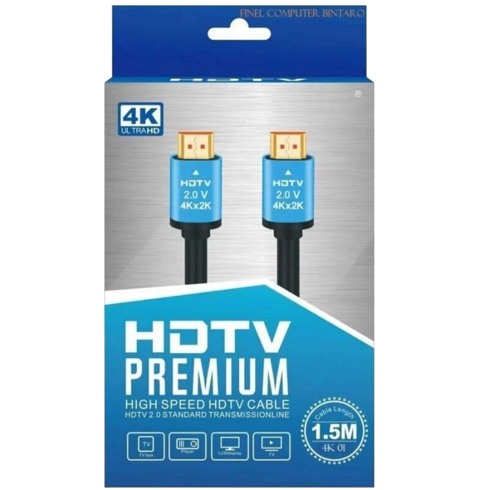 CABLE HDMI 2.0 4K - 1.5 METERS