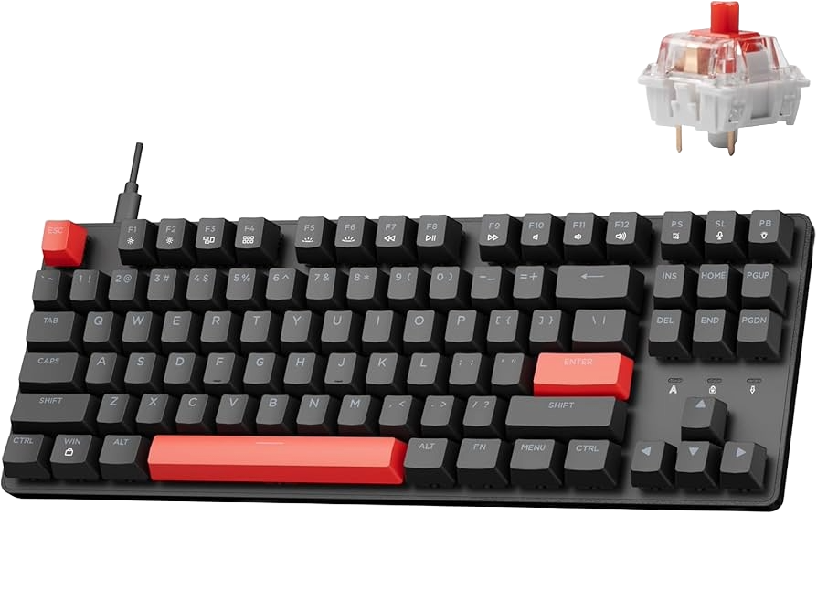 LEMOKEY X1 WIRED - RED SWITCH