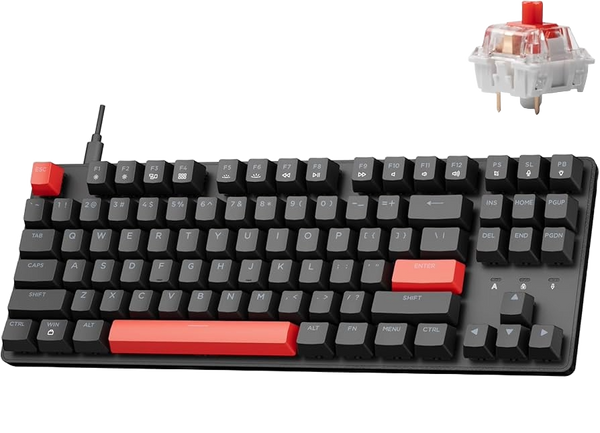LEMOKEY X1 WIRED - RED SWITCH