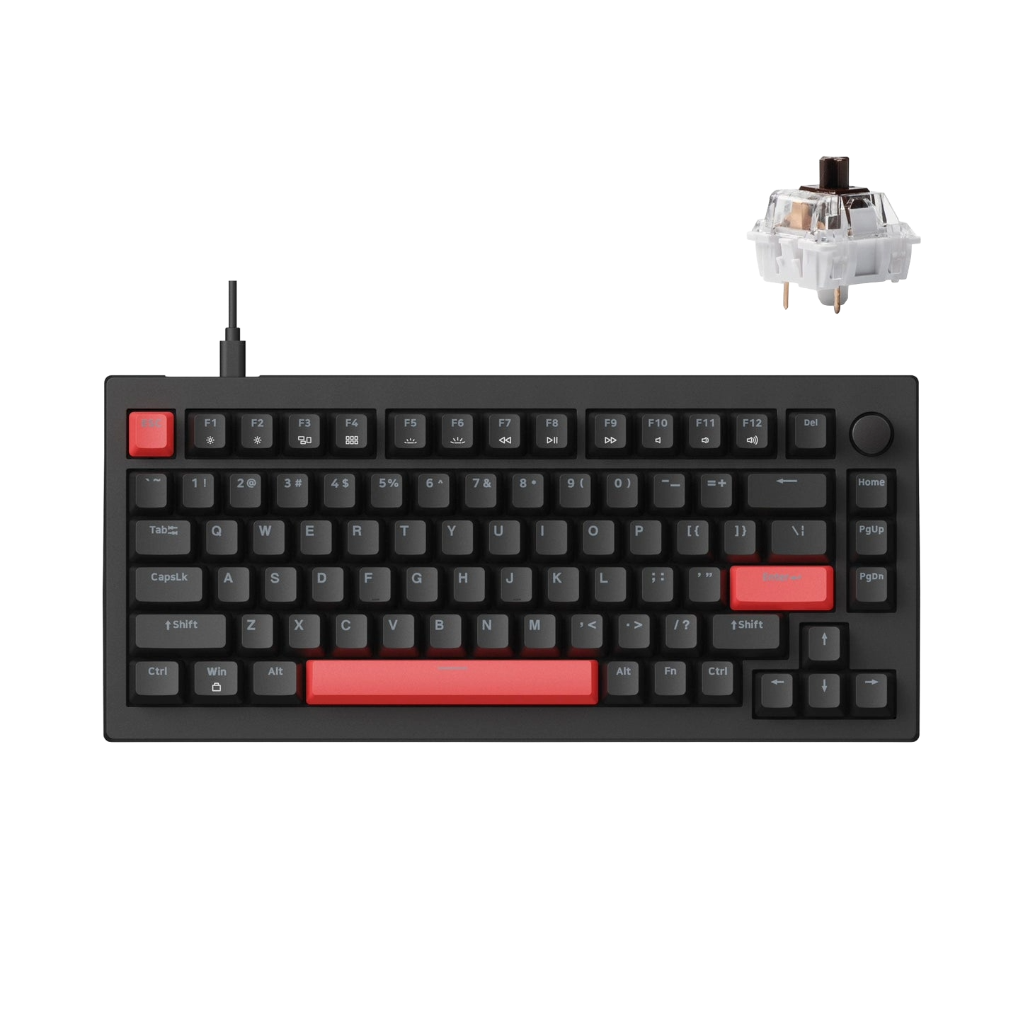 LEMOKEY X4 WIRED - BROWN SWITCH