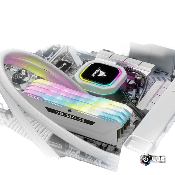 CORSAIR VENGEANCE RGB PRO 16GB (2x8GB) DDR4 3200MHz CL16 - WHITE