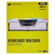 CORSAIR VENGEANCE RGB 32GB (2x16GB) DDR5 6000MHz CL36 - WHITE