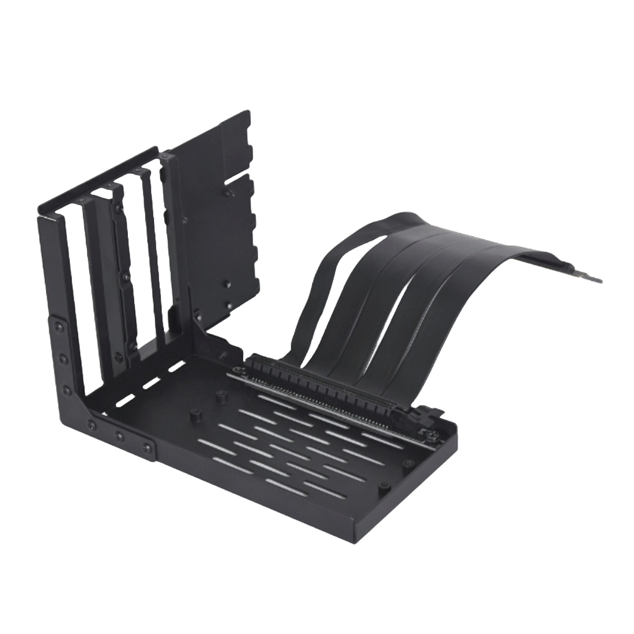 LIAN LI UNIVERSAL 4-SLOTS VERTICAL GPU KIT BLACK (GEN 4)