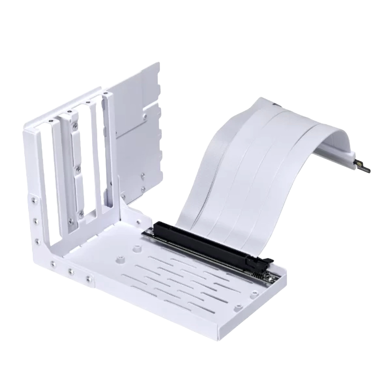 LIAN LI UNIVERSAL 4-SLOTS VERTICAL GPU KIT WHITE (GEN 4)