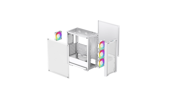 DEEPCOOL CC560 MESH V2 WHITE