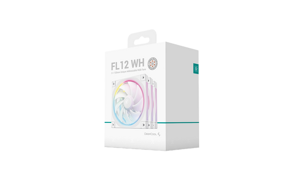 DEEPCOOL FL12 ARGB PACK OF 3 - WHITE
