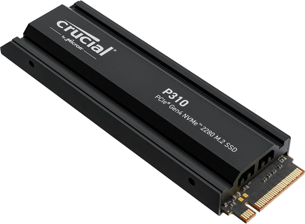 CRUCIAL P310 2TB WITH HEATSINK Nvme