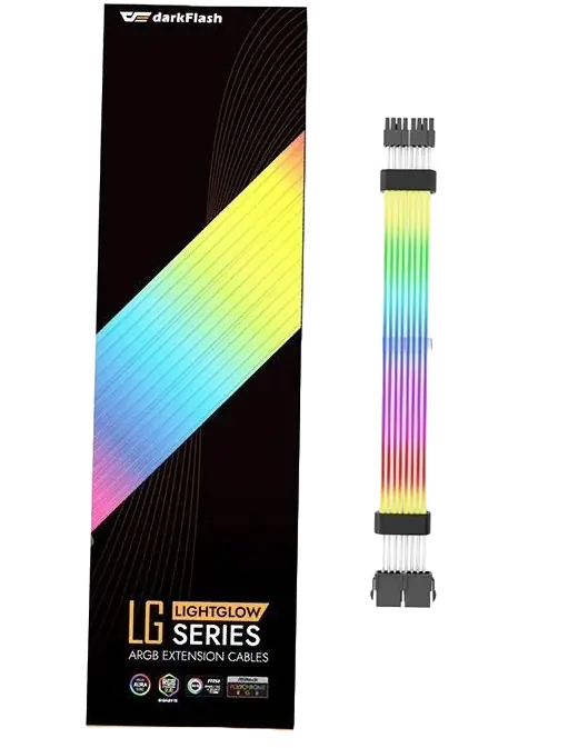 DARKFLASH LG02 6+2 PIN X2 ARGB EXTENSION CABLE
