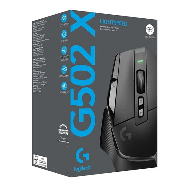 LOGITECH G502 X LIGHTSPEED WIRELESS