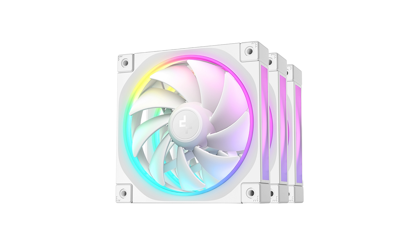 DEEPCOOL FL12 ARGB PACK OF 3 - WHITE