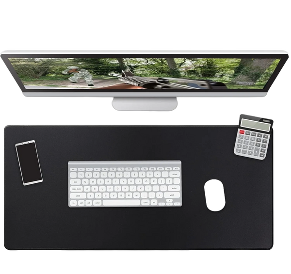 EXTENDED GAMING MOUSE PAD 100 X 50 CM FULL BLACK