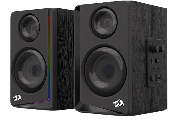 REDRAGON GS812 ANDANTE RGB WOODEN DESKTOP SPEAKERS