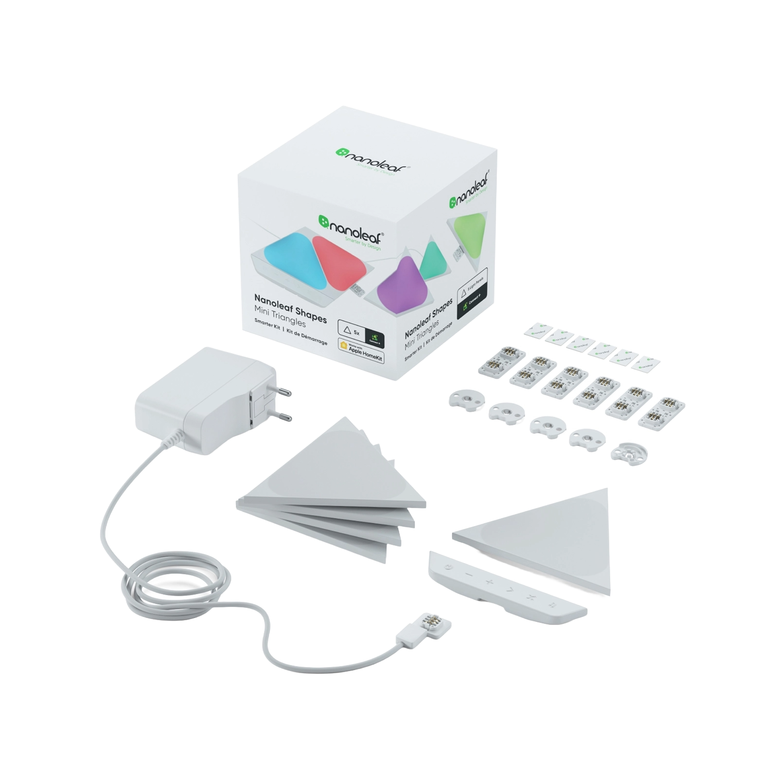 NANOLEAF SHAPES MINI TRIANGLES SMART RGBW LIGHT PANELS
