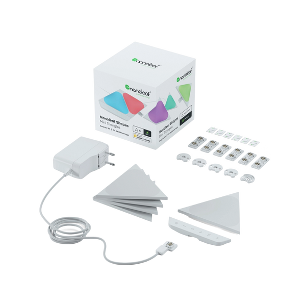 NANOLEAF SHAPES MINI TRIANGLES SMART RGBW LIGHT PANELS