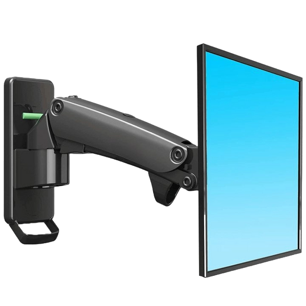 NB F120 GAS SPRING FULL MOTION WALL MONITOR ARM
