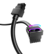 ASIA HORSE HYDRUS ARGB 16PIN GPU 50CM B EXTENSION CABLE - BLACK