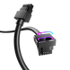 ASIA HORSE HYDRUS ARGB 16PIN GPU 50CM A EXTENSION CABLE - BLACK