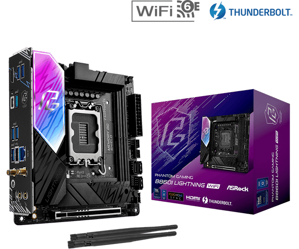 ASROCK B860i LIGHTNING WIFI - INTEL LGA 1851 DDR5