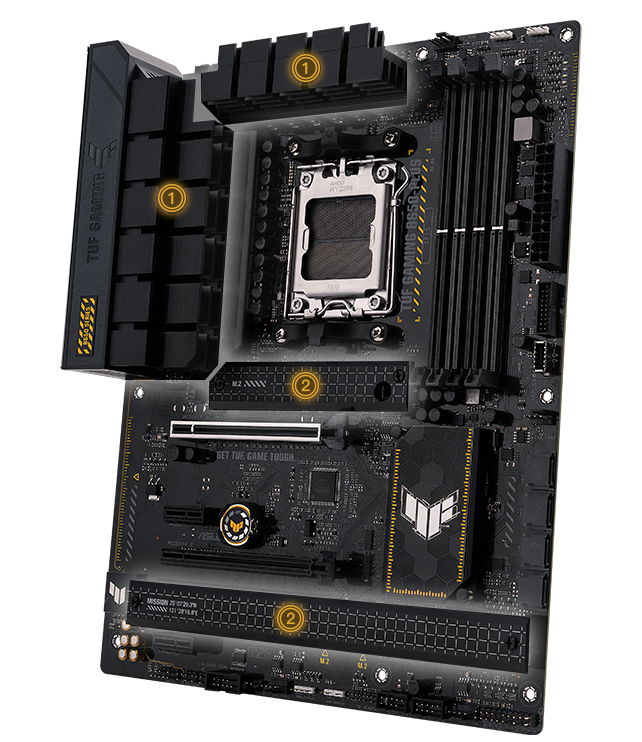 ASUS TUF GAMING B650-E WIFI - AMD AM5 DDR5