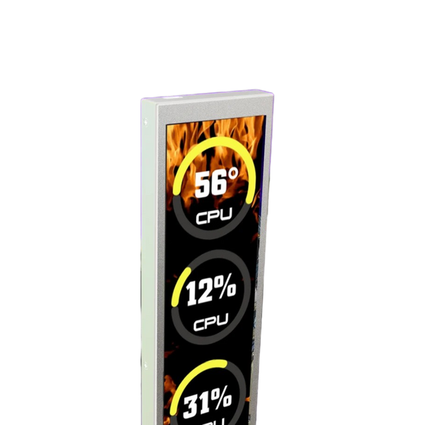 MIRABOX 9.2" LCD MINI SCREEN DISPLAY - WHITE