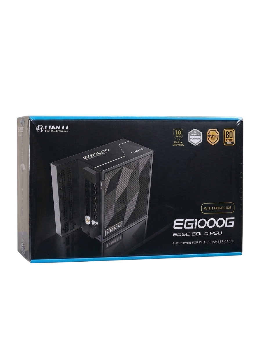 LIAN LI EDGE 1000W 80 PLUS GOLD ATX 3.1 FULLY MODULAR - BLACK