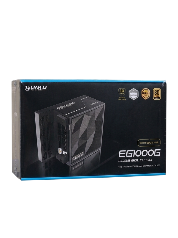 LIAN LI EDGE 1000W 80 PLUS GOLD ATX 3.1 FULLY MODULAR - BLACK